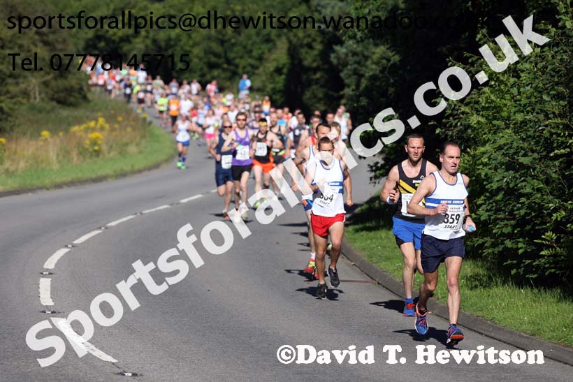 Hexham Half Marathon, Northumberland. Photo: David T. Hewitson/Sports for All Pics